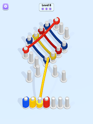 Rope Match 3D: Tangle Puzzle Screenshot 1
