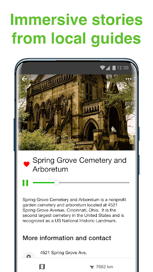 Cincinnati SmartGuide - Audio Guide & Offline Maps Screenshot 3