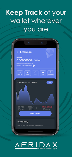 AFRIDAX: Buy Bitcoin & Crypto Screenshot 3