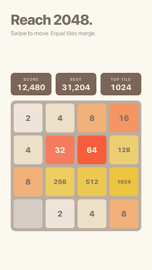 2048: Number Merge Puzzle Screenshot 0