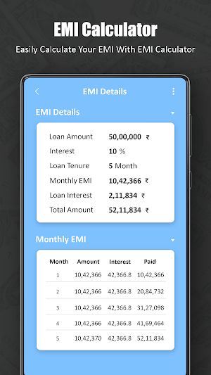 EMI Calculator Screenshot 3