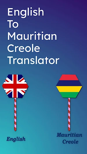 English Mauritian Creole Trans Screenshot 0