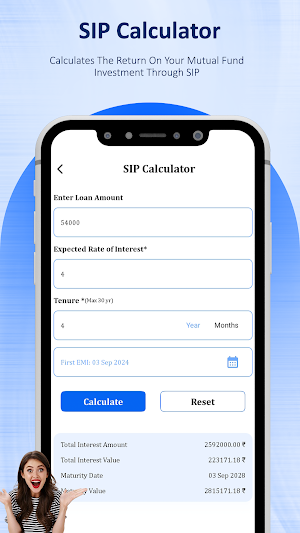 Easy EMI Loan Calculator Screenshot 1