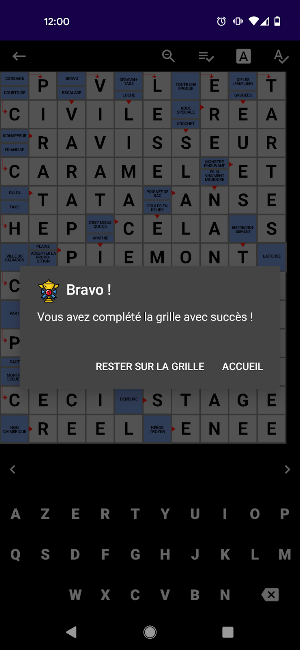 Mots Fléchés Français Screenshot 2