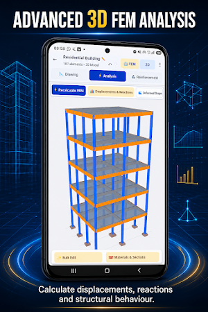 FEM Mobile: Structural Design Screenshot 0