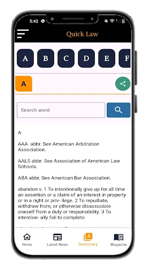 Quick Law Screenshot 3