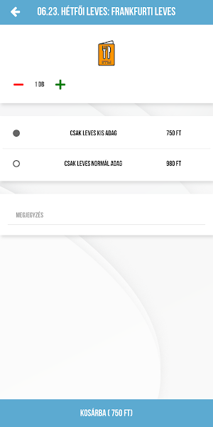 Park Menü Screenshot 2