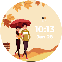 HeartSync Valentine Watch Face