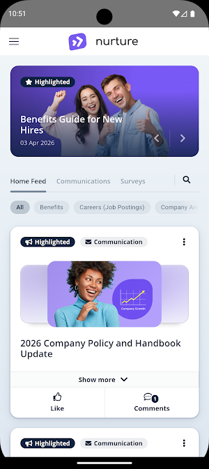 Nurture Communications Screenshot 0