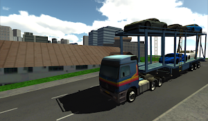 Car Transporter Truck Driving Screenshot 3