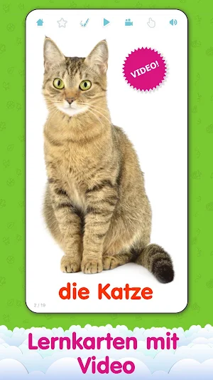 Flashcards for Kids in German Screenshot 1