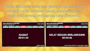 Waktu Solat TV - Masjid, Surau Screenshot 3