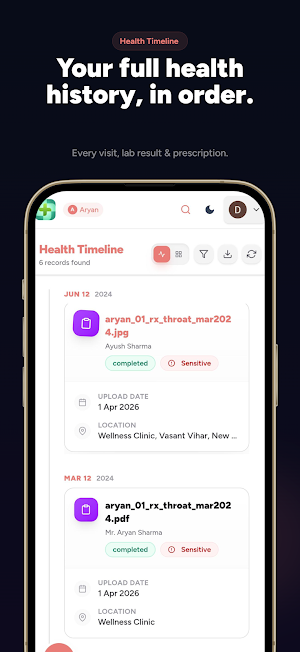 MedIQGPT: AI Health Records Screenshot 1