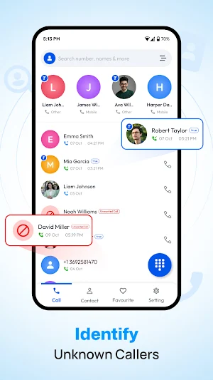 Show Caller ID & Phone Dialer Screenshot 2