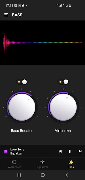 Equalizer - MegaVolume Booster Screenshot 2