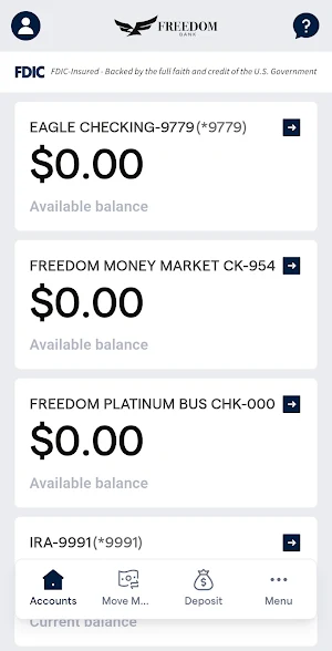 Freedom Bank TX Screenshot 1