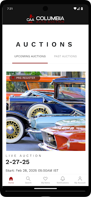 Columbia Auto Auction Screenshot 0