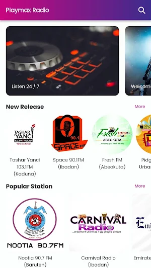 Playmax Radio Screenshot 0