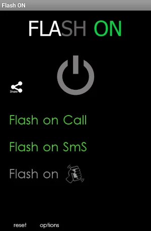 Flash ON Shake Screenshot 1