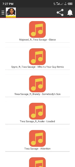 Tiwa Savage Songs Screenshot 3