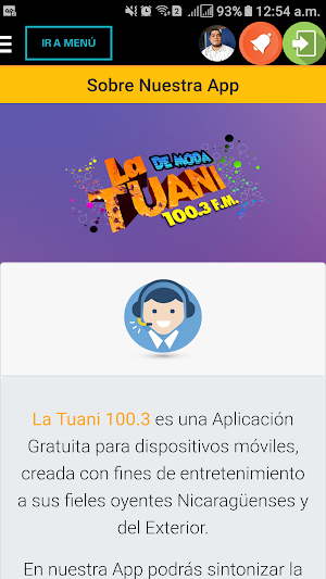Radio La Tuani App Screenshot 3