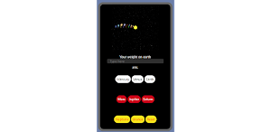 Weight On Planets App Screenshot 1