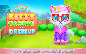 Cute Kitty Caring and Dressup Screenshot 2