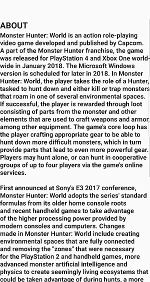Monster Hunter World Trophies Screenshot 1