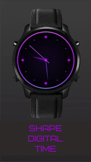 Void Circuit Watch Face Screenshot 0