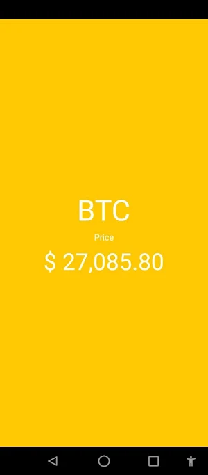 Price Bitcoin Screenshot 2