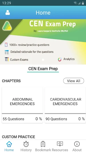 CEN CERTIFIED EMERGENCY NURSE EXAM PREPARATION Screenshot 0