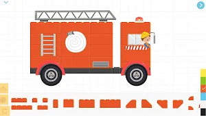 Brick Car(4+)-Top Car Build & Racing Game For Kids Screenshot 0