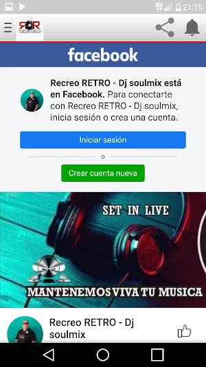 Recreo Retro Radio Screenshot 2