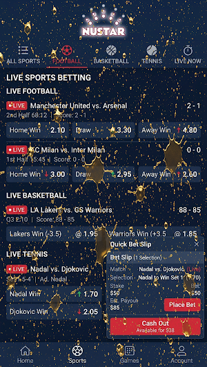 Nustar Casino Screenshot 0