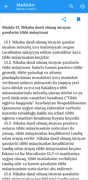 Ailə Məcəlləsi Screenshot 2