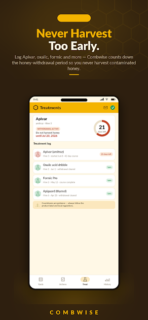 Combwise: Beekeeping Log Screenshot 3