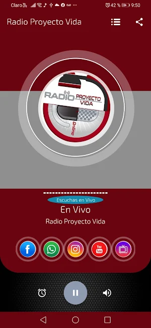 Radio Proyecto Vida Screenshot 1