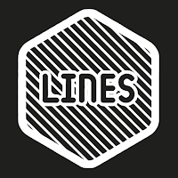 Lines Hexa - White Icon Pack