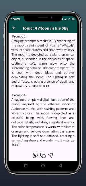 AI Image Prompt Generator Screenshot 3