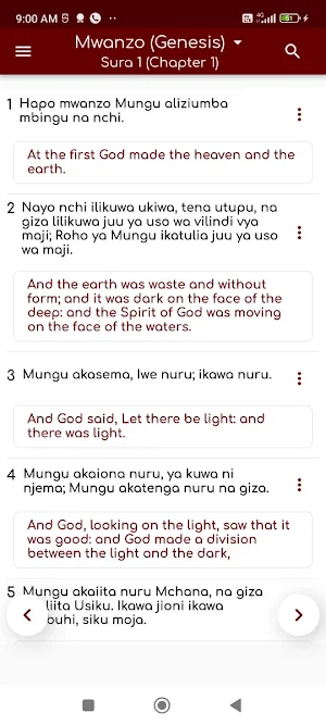 Biblia Takatifu Screenshot 0