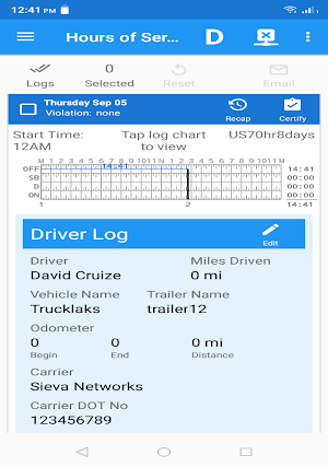 Matrack SmartELD Screenshot 3