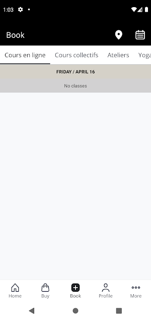 Le Tigre Yoga Club Screenshot 1