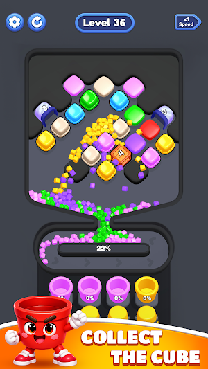 Color Cube Sort 3D Screenshot 1