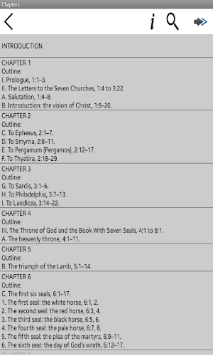 The Book of Revelation Commentary Screenshot 1