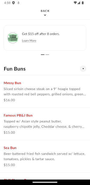 FUN BUNS: Burger + Philly Co. Screenshot 2