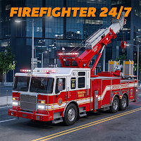 Fire Tuck Game Rescue Sim 3D