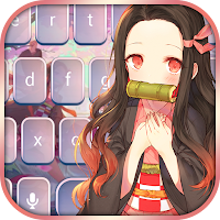 Nezuko Kamado Keyboard Theme