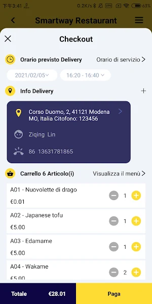 Ordelivery Screenshot 3