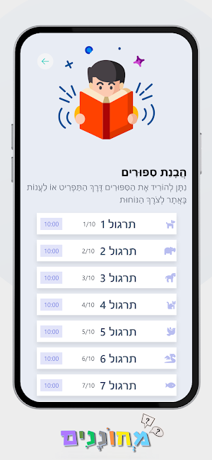 מחוננים - הכנה למבחן שלב א Screenshot 1