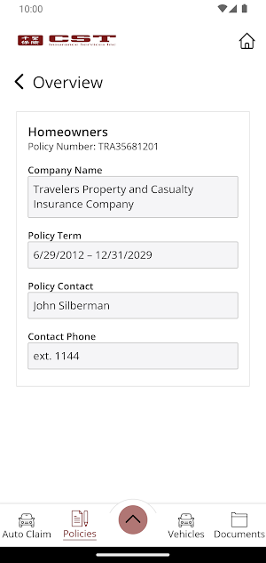 CST Insurance Services, Inc. Screenshot 3